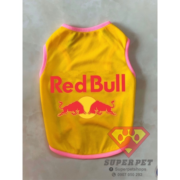 ÁO THÚ CƯNG RED BULL VÀNG SIÊU XINH GIÁ RẺ