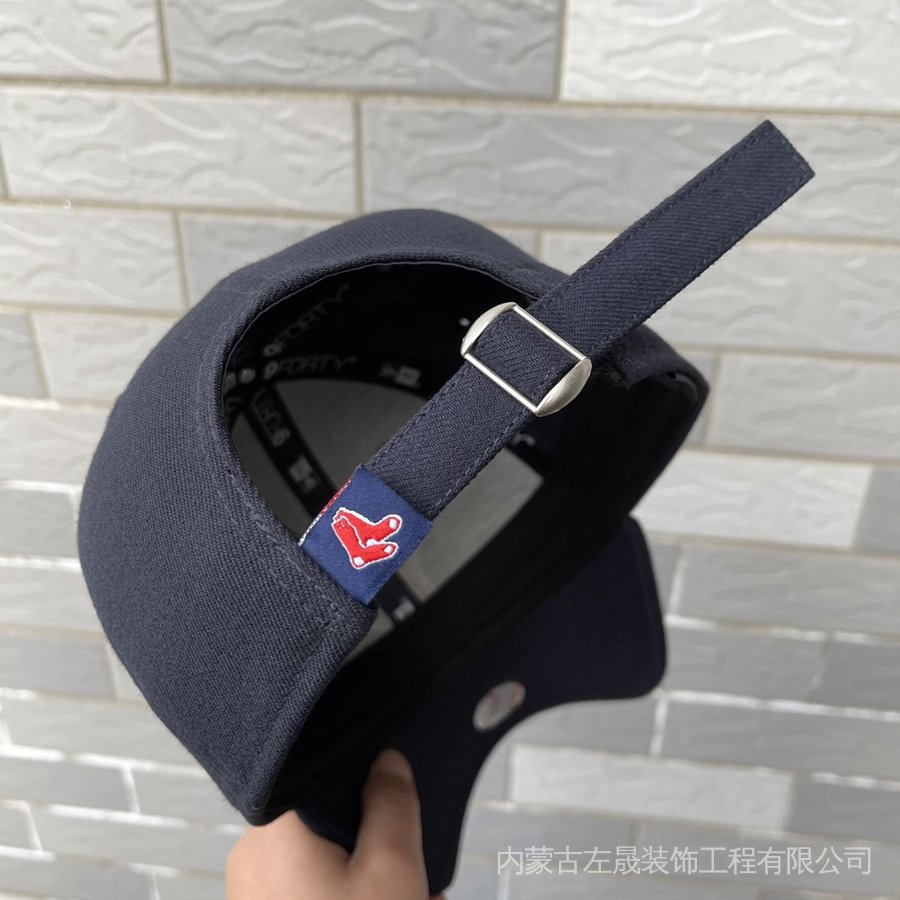 Mũ Lưỡi Trai Đội Newra MLB Boston Red Sox Có Vành Cong 9 Dành Cho Nam Và Nữ