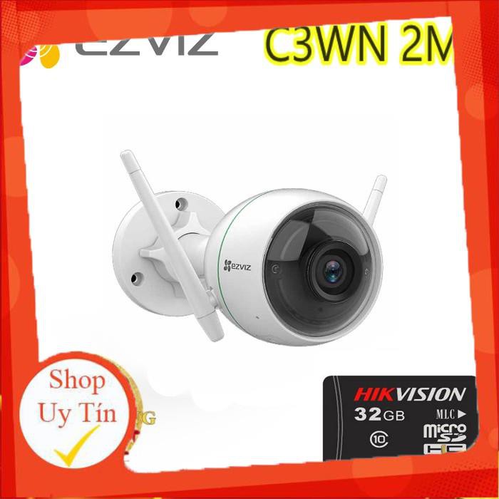 Camera Wifi 2MP EZVIZ C3WN (CSCV310A01C2WFR) thẻ nhớ 32GB