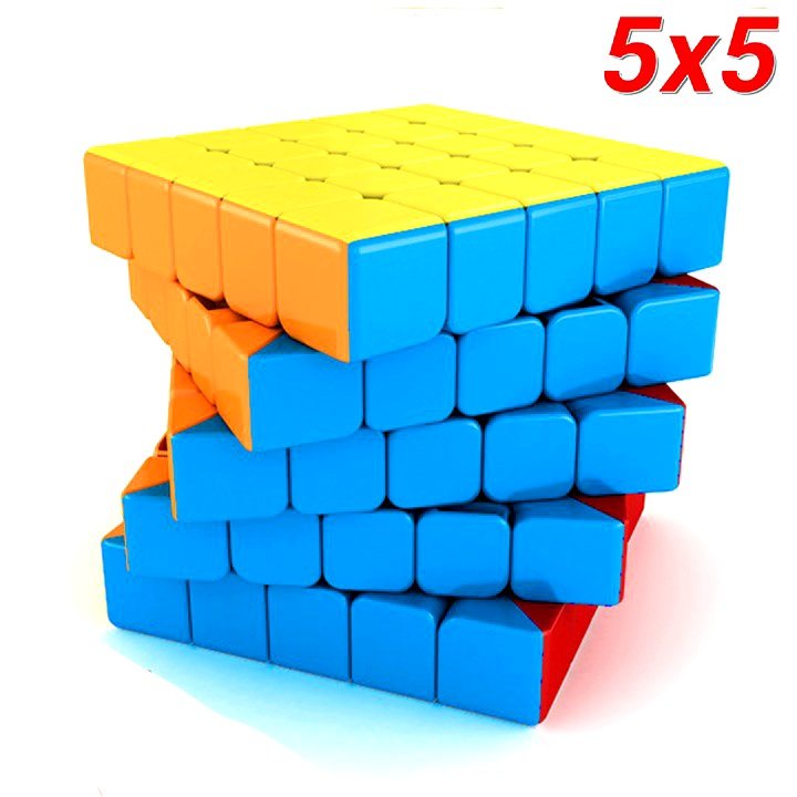 Rubik 2x2, 3x3, 4x4, 5x5, 6x6, 7x7 - Rubik nhựa ABS Cao Cấp không phai màu xoay trơn