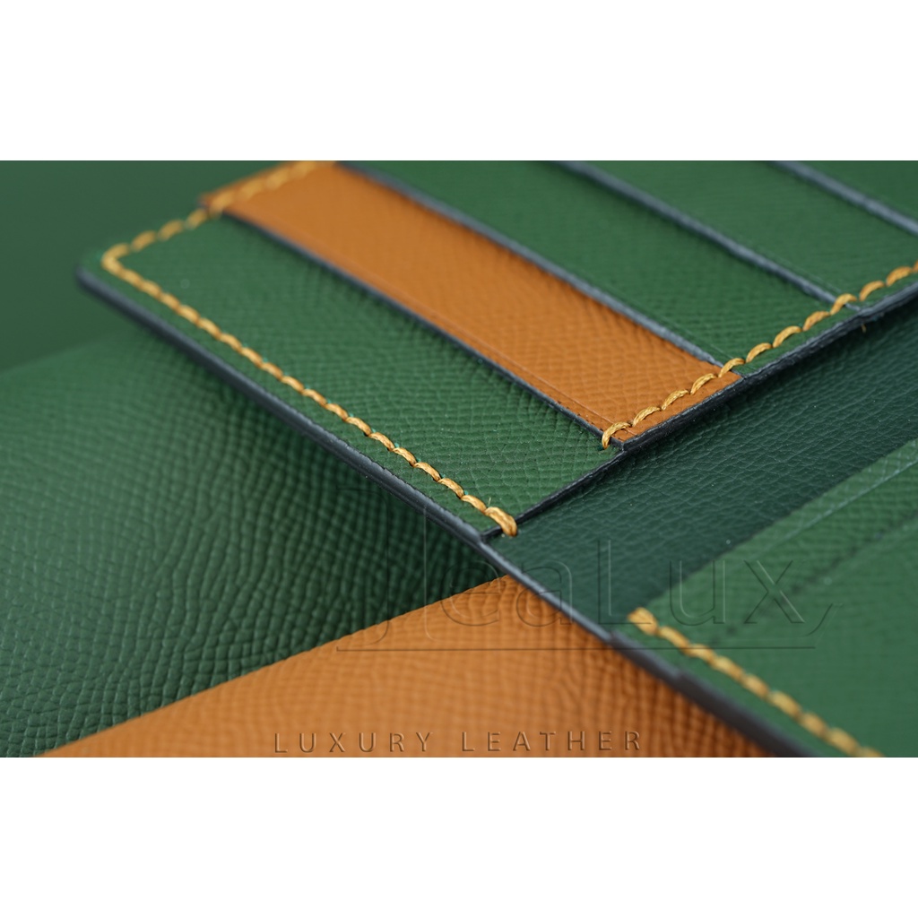 Ví Dài Mini Da Epsom Handmade Lealux Mini Epsom Wallet 4