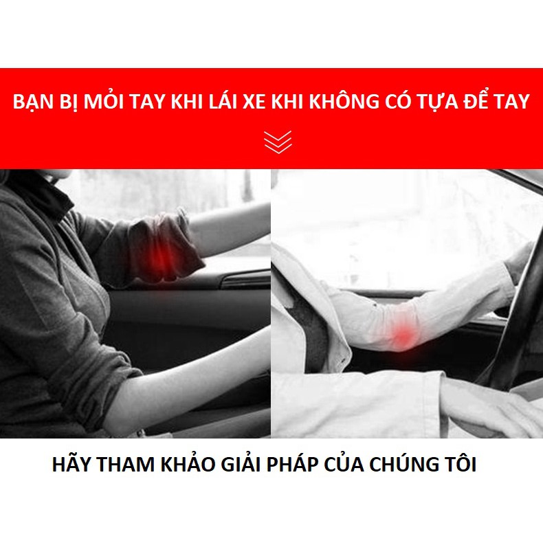 Đệm tỳ tay ô tô dán vào cánh cửa xe hơi, ô tô giúp giảm mỏi tay cho tài xế bằng da êm ái mềm mại cao cấp tiện lợi