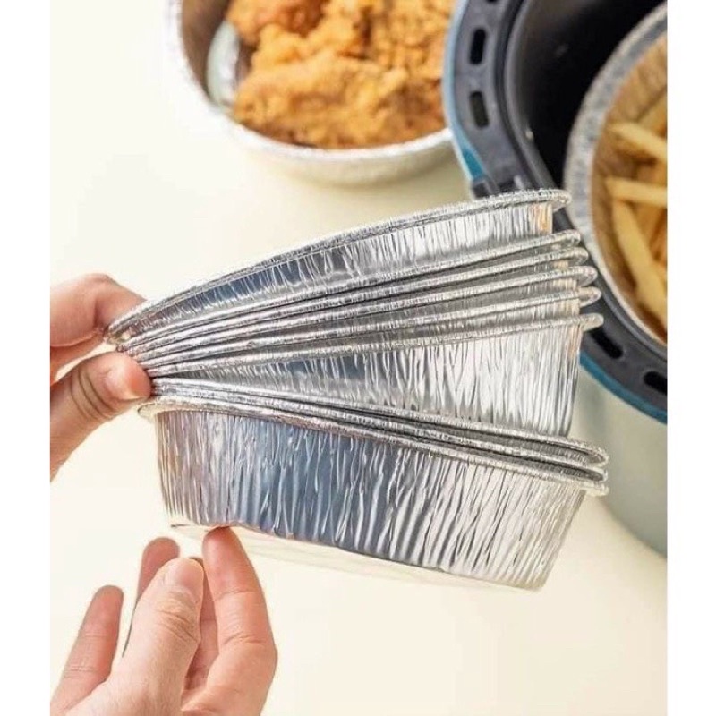 Combo 10 bát bạc lót dày lót nồi chiên không dầu