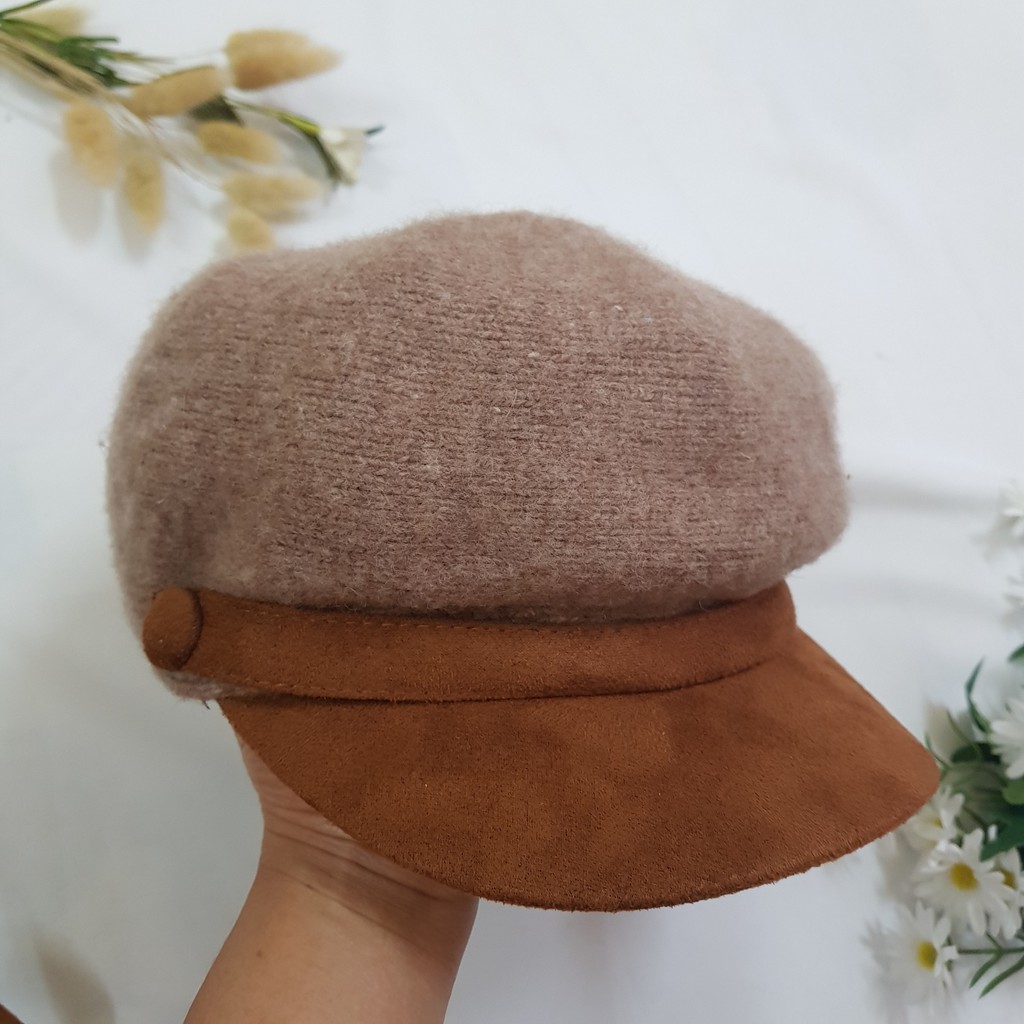 Mũ Nồi Baret Phong Cách Ullzang Hàn Quốc Chất Đẹp