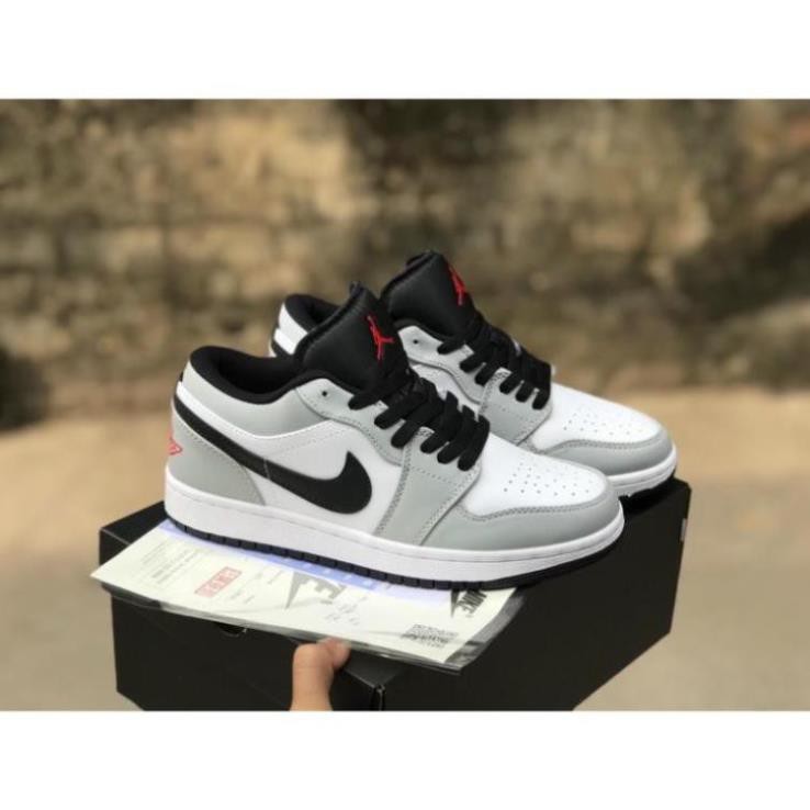 Giày Jordan 1 Xám cổ thấp 🏆FREESHIP🏆 Jordan low/ Giày thể thao đủ size nam nữ 36-43