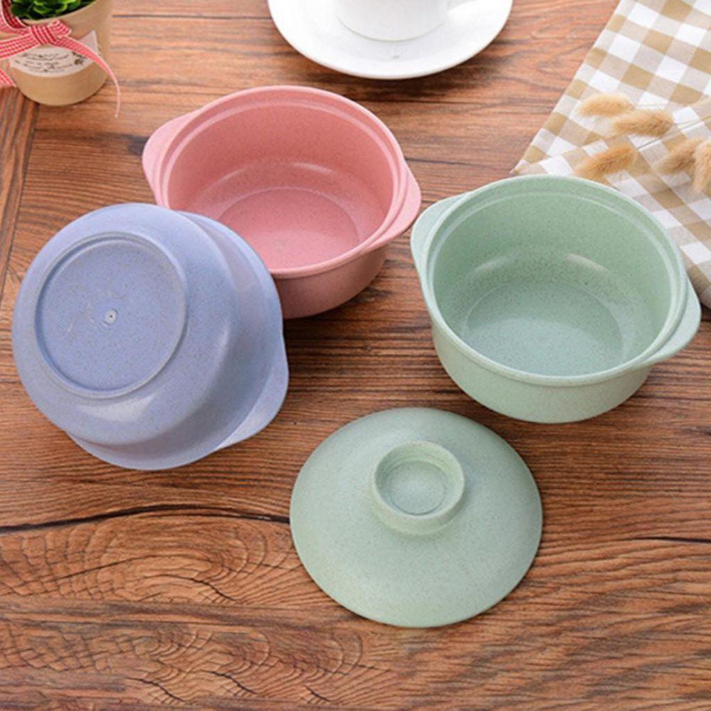 JARRED Tô Đựng Mì Có Nắp Chống Rơi Thân Thiện Với Môi Trường