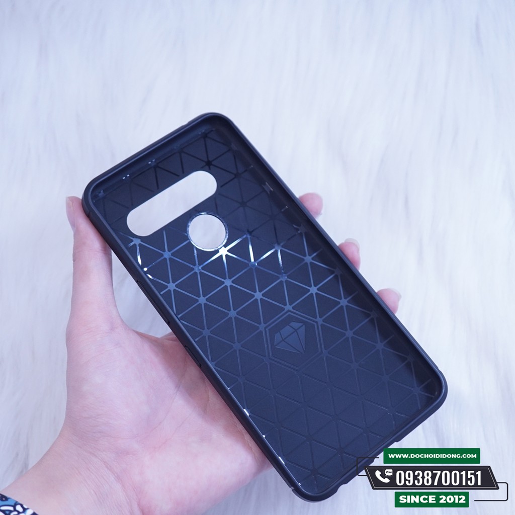 Ốp Lưng LG V50 / LG V50s Likgus Dẻo Sọc Kim Loại Chống Sốc