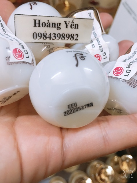 Tinh dầu nhân sâm núi whoo radiant Whoo Wild Ginseng Ampoule Oil 5ml- Hàng Cty tách set - Date: 2023 | BigBuy360 - bigbuy360.vn