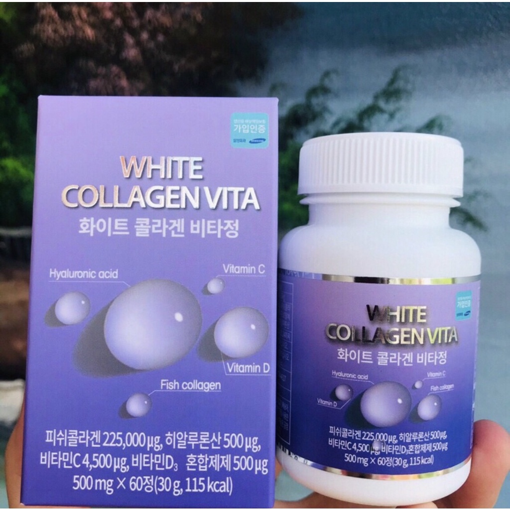 Collagen trắng da White Collagen Vita 60v nội điaj Hàn Quốc