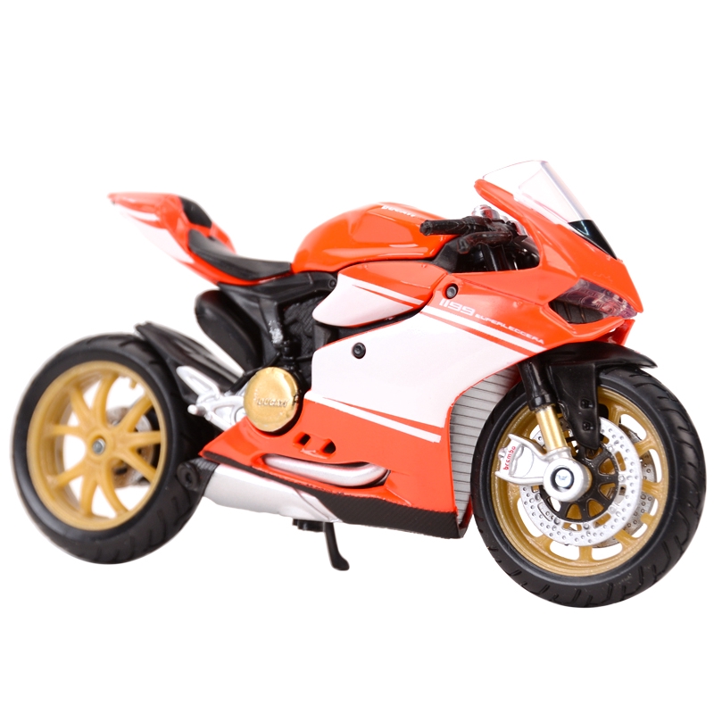 Maisto 1:18 2014 Ducati 1199 Superleggera Die Cast Đồ chơi mô hình tĩnh mô tô sưu tầm