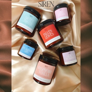 Nến thơm Siren từ tinh dầu thiên nhiên cao cấp, giúp thư giãn, giảm stress, nến thơm sáp đậu nành, handmade