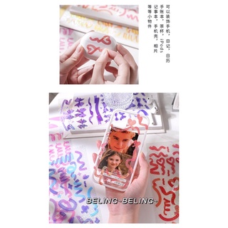 miếng dán sticker trang trí toploader, sổ, thiệp Loại 9