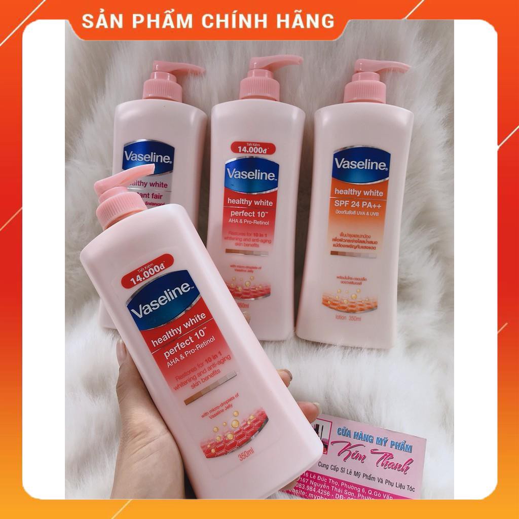 Sữa dưỡng thể trắng da VASELINE HEALTHY WHITE