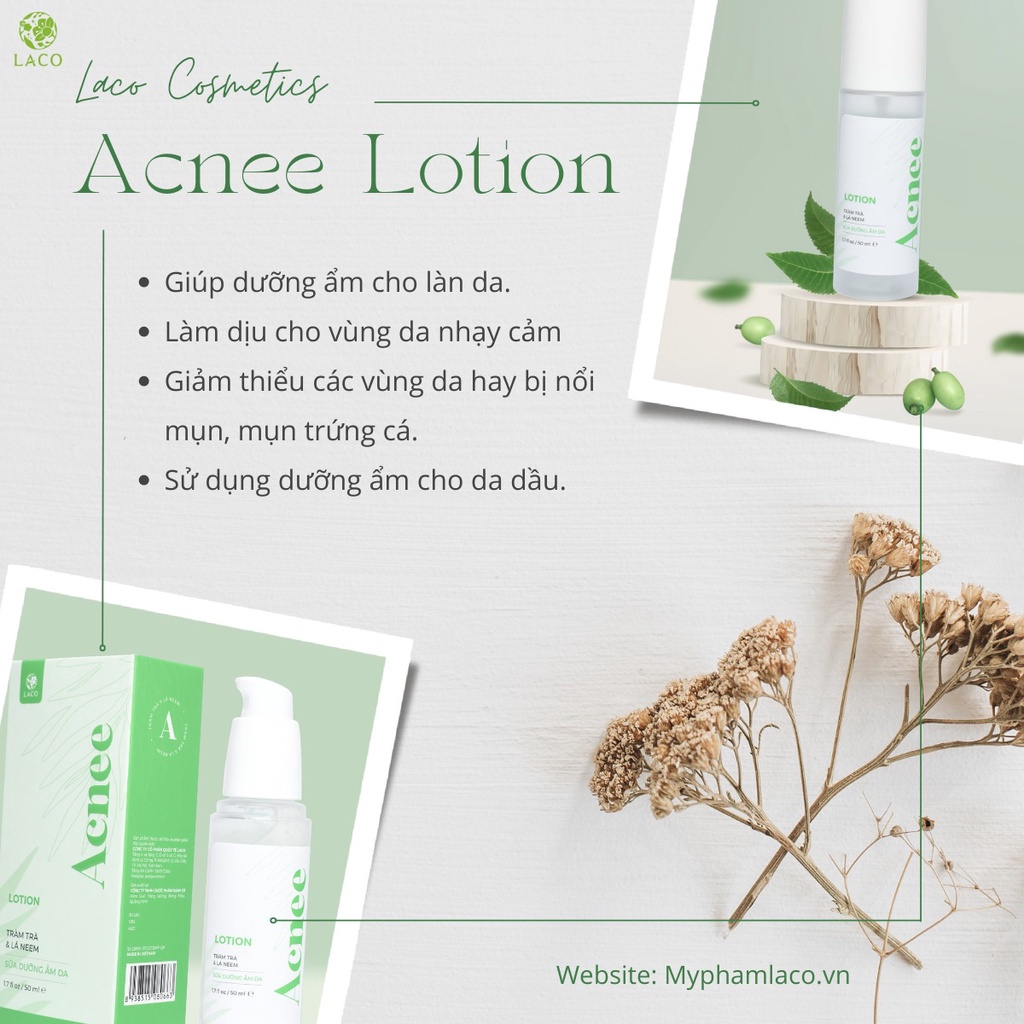 Acnee Lotion Laco chính hãng