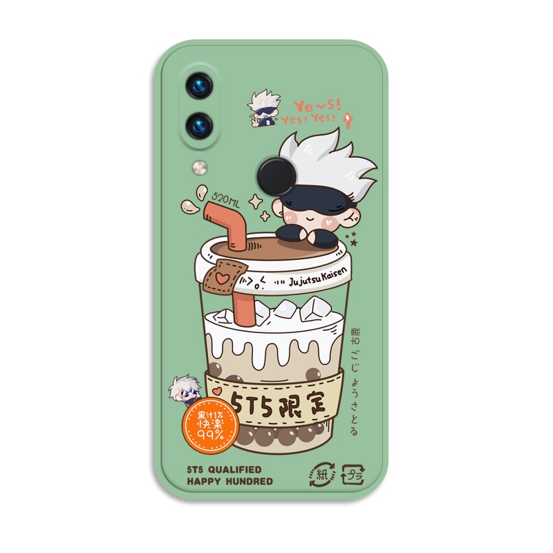 Ốp Điện Thoại Silicon Mềm Chống Sốc Hình anime Dễ Thương Cho Xiaomi Redmi note 7 pro 12 11 11S 10 pro 10s 9s 9T 9 8 pro