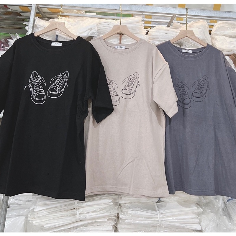 Áo thun Chào hè Đôi giày/COSTA