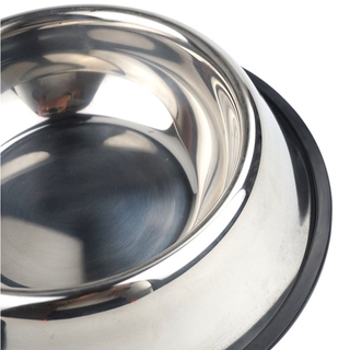 Tô đựng thức ăn bằng inox cho thú cưng chống trượt tiện dụng