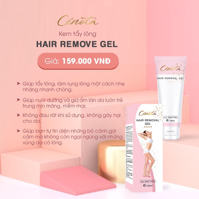 Gel Tẩy Lông - Cénota Hair Remove Gel