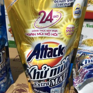Nước giặt khử mùi Attack 1.2kg