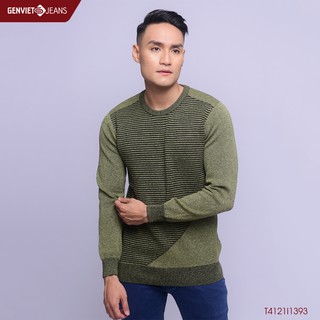 Áo len nam dài tay T4121I1393 GENVIET JEANS