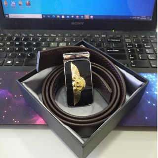 Thắt lưng dây nịt nam 💥 FREESHIP 💥TẶNG HỘP💥 da bò 2 lớp mặt khóa Bentley LEOTIVA 250
