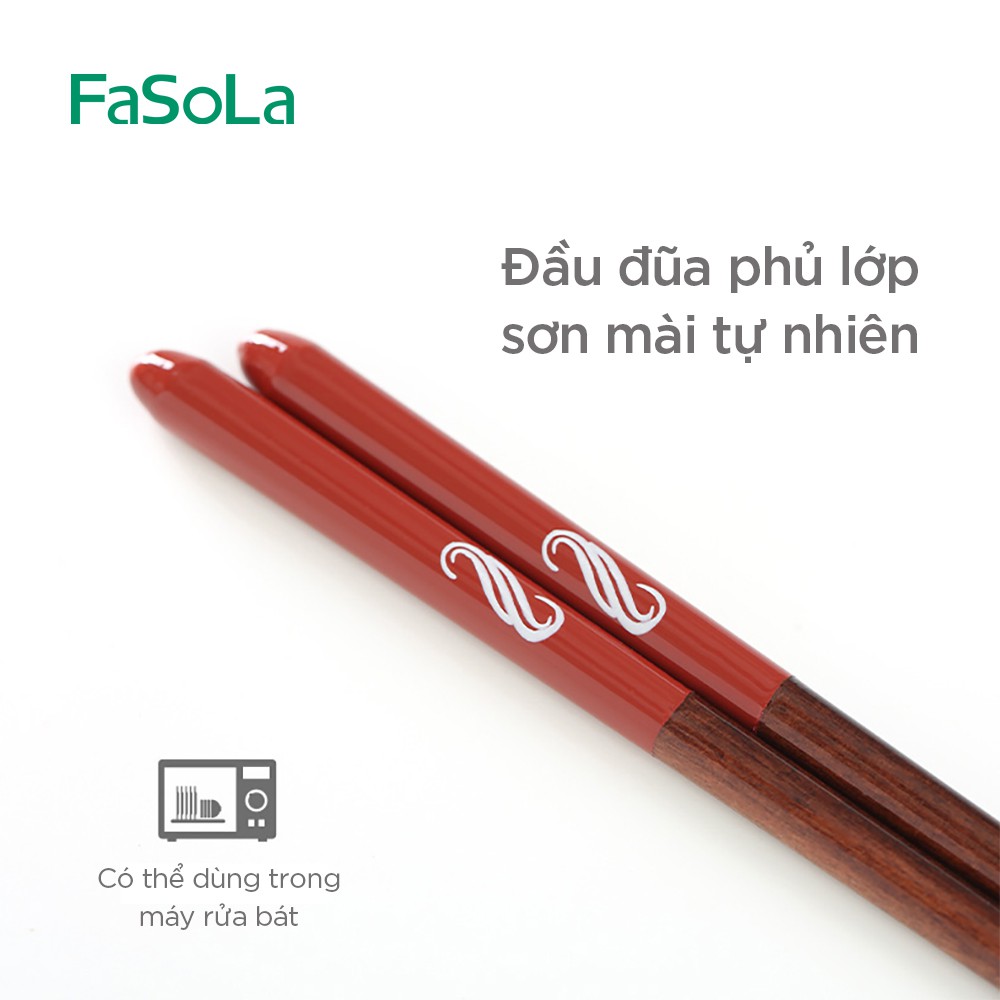 Đũa gỗ phong cách Nhật Bản FASOLA FSLSH-103C