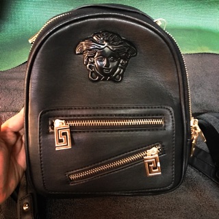 Balo đen versace