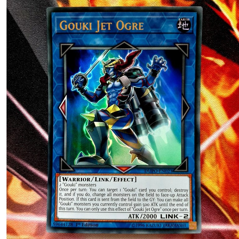 [ ĐỖ LẠC SHOP ] THẺ BÀI YUGIOH - LINK - Gouki Jet Ogre - DUPO-EN023 - Ultra Rare 1st Edition