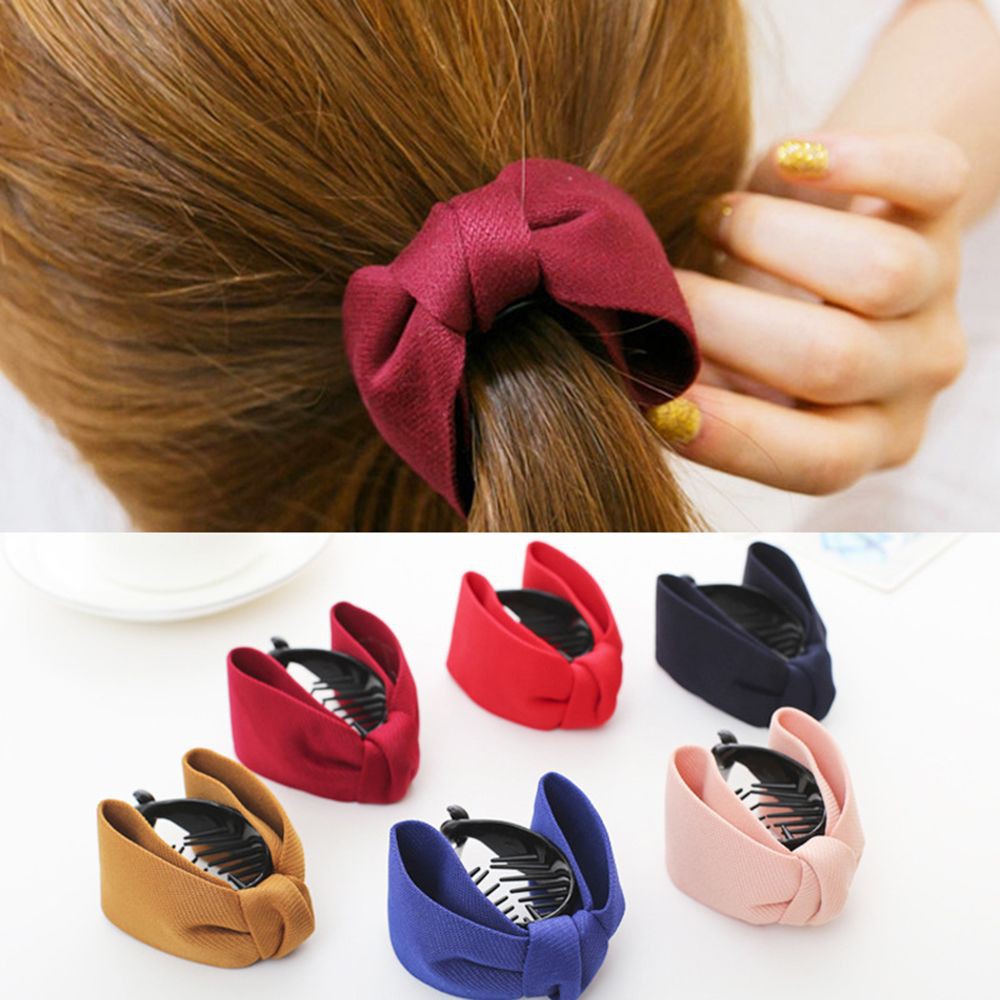 Kẹp tóc hình nơ đáng yêu dễ thương dành cho phái đẹp