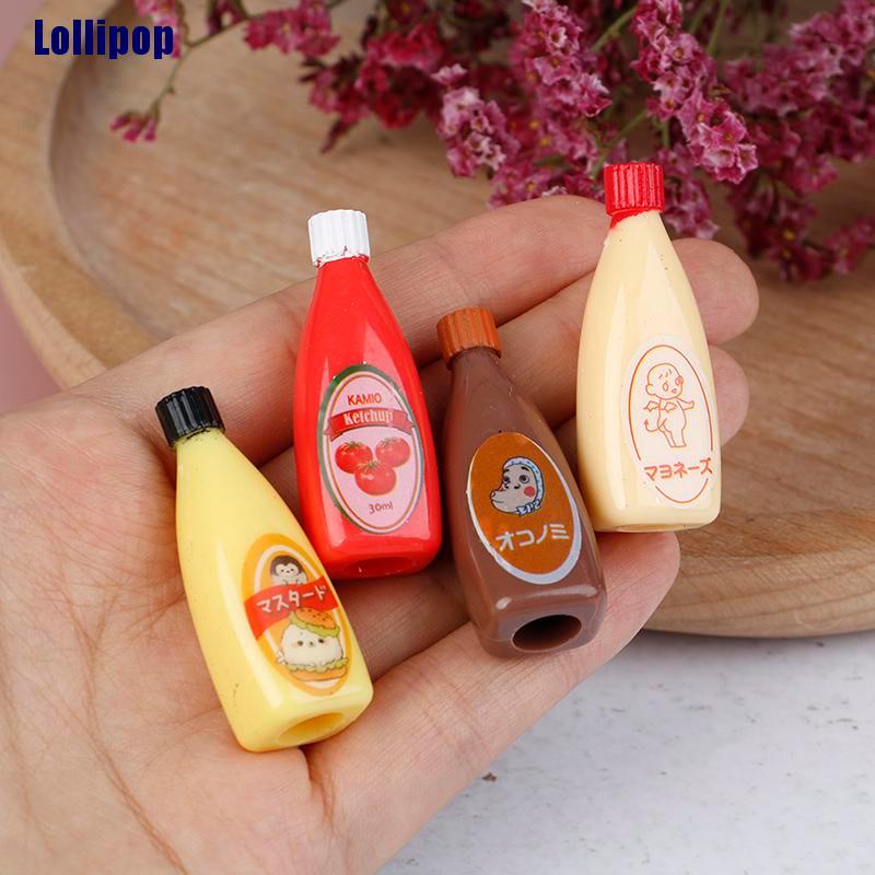 Mô hình bình đựng nước sốt sô cô la tỉ lệ 1:12 dành cho nhà búp bê