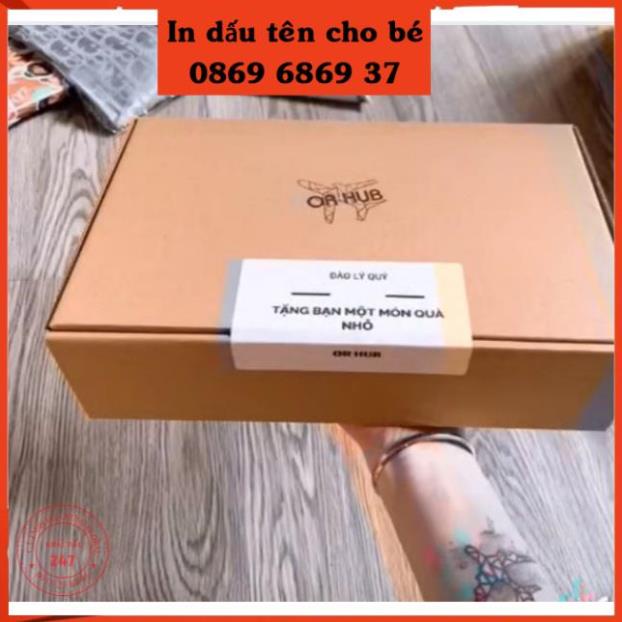 CON DẤU IN BAO BÌ - KHẮC CON DẤU SHOP KÍCH THƯỚC LỚN - Khắc Dâu Chất Lượng Cao Thương Hiệu Shiny