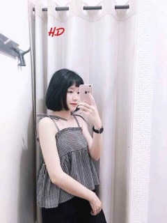 Set áo 2 dây + quần ống rộng