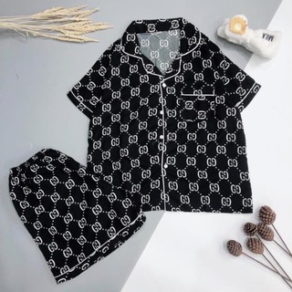 ĐỒ BỘ PIJAMA ĐÙI MỀM MẠI HÀNG MẶC HỀ ÁO CỘC QUẦN ĐÙI- MÀU NGẪU NHIÊN 👌