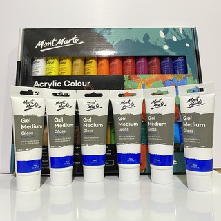 Dung môi pha màu acrylic Mont Marte 75ml- Gloss/ Matte