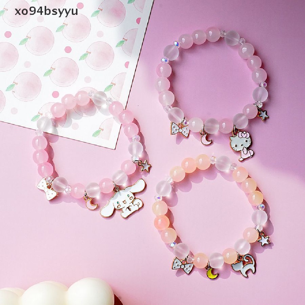 Vòng Tay Pha Lê xo94bsyyu Màu Tím Hoa Chi Trà Nhỏ Xinh Phong Cách Hàn Quốc Cho Nữ VN
