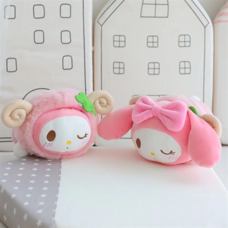 Búp Bê Nhồi Bông Hình sanrio Lamb Kurody mymelody cinnamoroll purin hello kitty 10 Dễ Thương Cho Bé