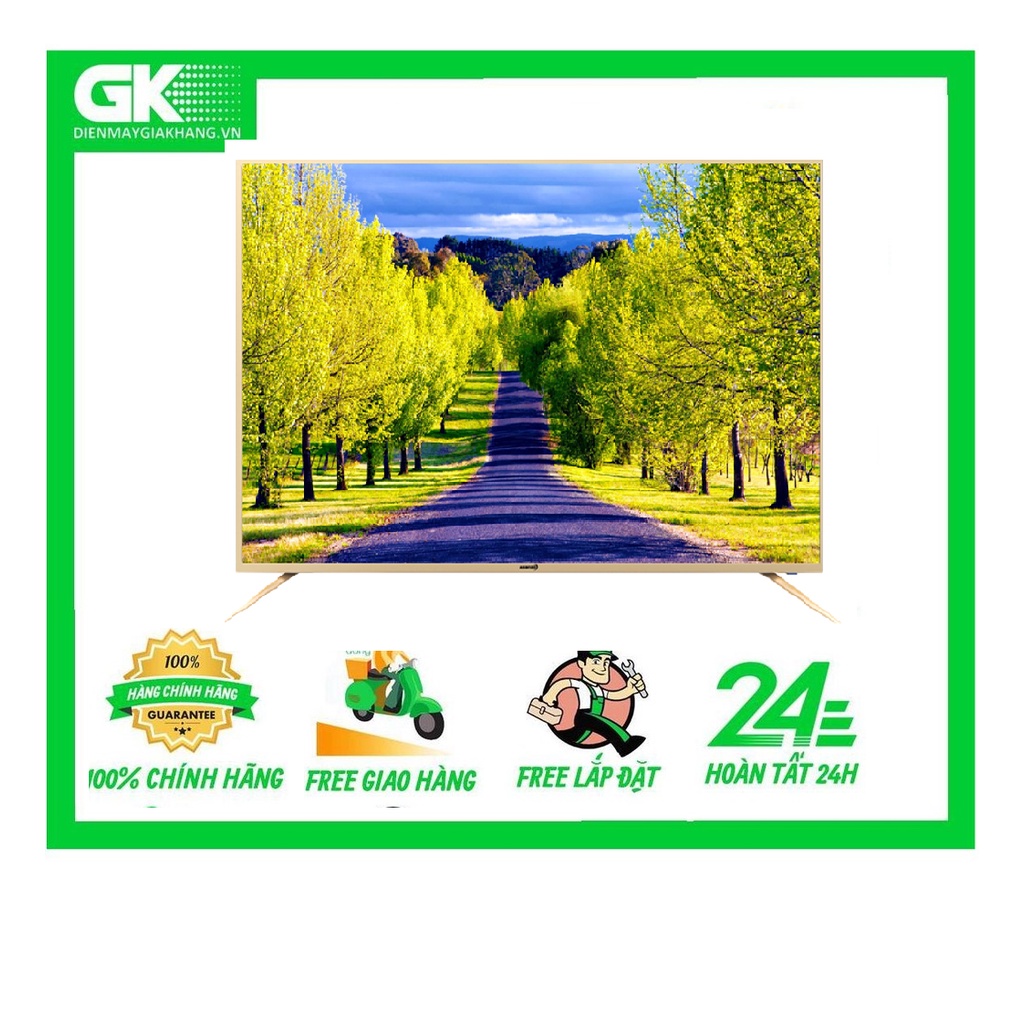  43AS530 - MIỄN PHÍ CÔNG LẮP ĐẶT - SMART TIVI FULL HD ASANZO 43 INCH 43AS530