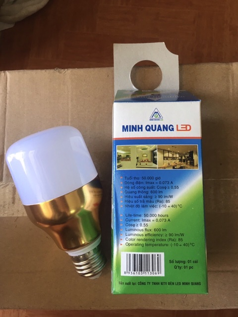 Bóng đèn led trụ nhôm kín nước cao cấp, led bulb siêu sáng 6w 20w 30w