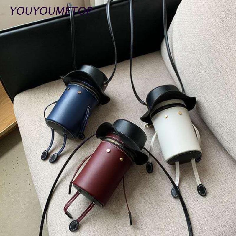 Túi Đeo Chéo Handmade, Tự Khâu Tay Sẵn Đường Chỉ May Hình Cao Bồi Siêu Đáng Yêu Làm Quà Tặng