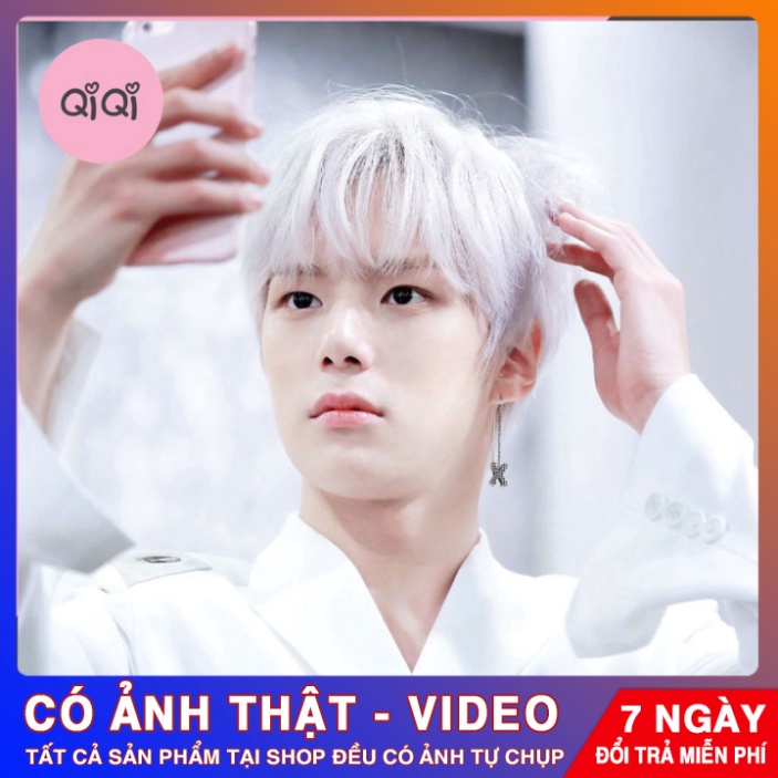 Wig/ Tóc giả nguyên đầu BẠCH KIM tóc ngắn Cosplay hóa trang Nam/ Nữ sunnyhair_vn