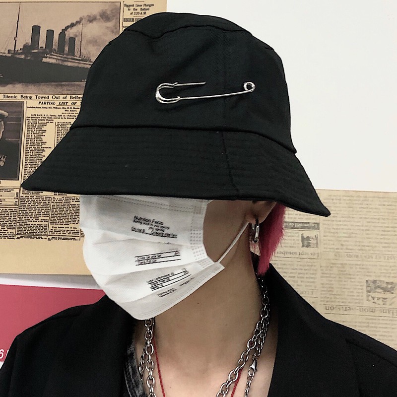 [Hàng Có Sẵn] Miễn Phí Giao Hàng Mũ Xô Màu Trơn Phong Cách Retro Hàn Quốc 22007