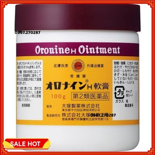 Kem Bôi Lành Vết Thương Oronine H Ointment Nhật Bản 100g - Chuyên sỉ