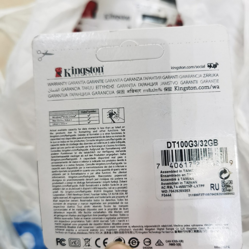 USB 3.0/3.1 Kingston Datatraveler 32GB hàng nhập khẩu - BH 5 năm !!! | BigBuy360 - bigbuy360.vn