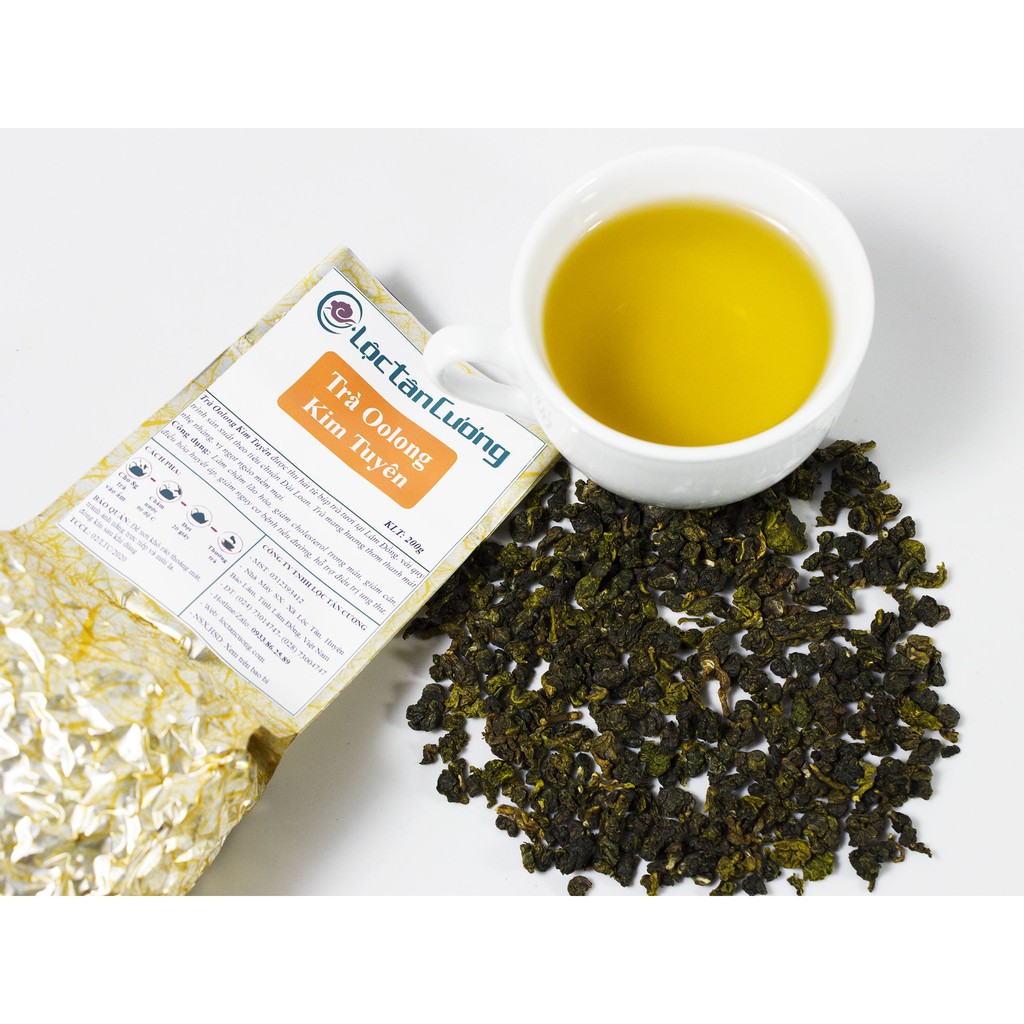 Trà Oolong Kim Tuyên Lộc Tân Cương Túi 100g