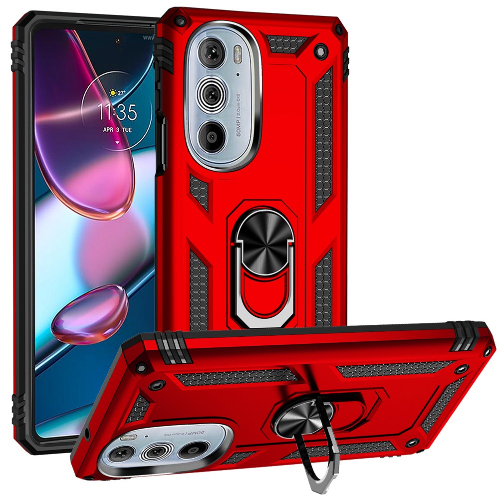 Ốp Điện Thoại PC Cứng Kèm Vòng Khuyên Đỡ Chống Sốc Cho Motorola Edge X30 / Edge 30 Pro Moto Edge+ 2022