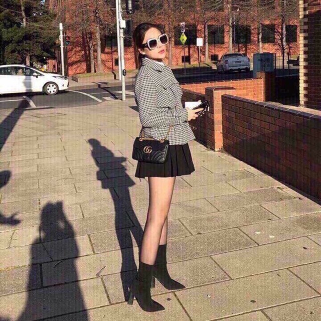 quần váy xếp ly vnxk