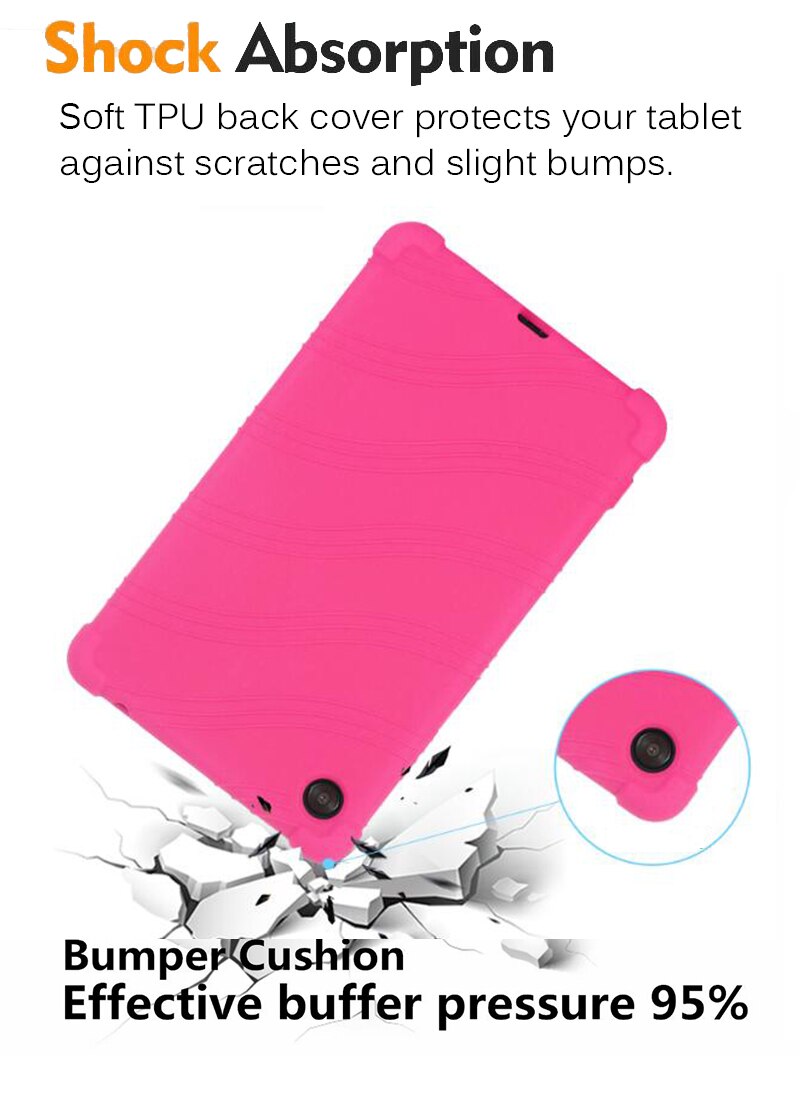 Bao da silicone chống sốc cho trẻ em Lenovo Tab M7 TB-7305F TB-7305i TB-7305X Case 7.0 inch Kids Shockproof Silicone Tablet case