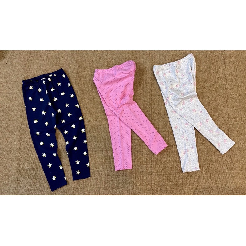 QUẦN LEGGING 100% cotton xịn mịn cho Bé gái