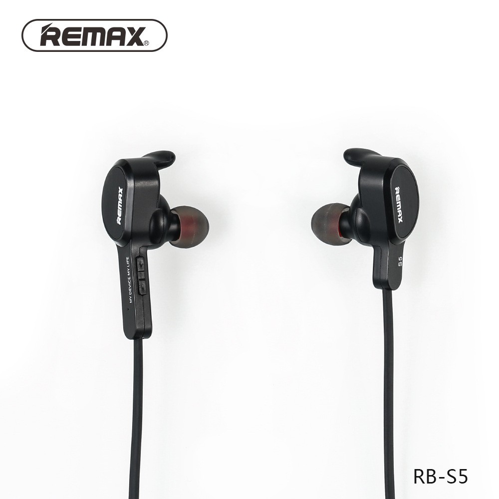 Tai Nghe Bluetooth Remax S5 Chính Hãng - BH 1 năm | Tai nghe thể thao | Tai nghe bluetooth có dây