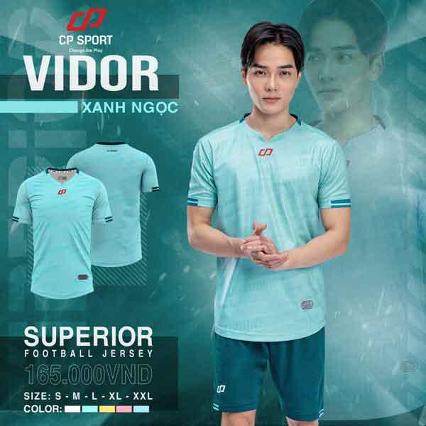 Bộ Quần Áo Thể Thao Đá Bóng Nam CP SPORT Vidor Chất Liệu Thoáng Mát